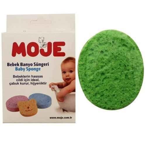 Moje Moje Selülozik Bebek Banyo Süngeri Yeşil