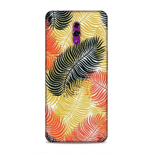 Oppo Reno Kılıf Egzotik Palmiye Arka Kapak Silikon Koruma Full Koruyucu