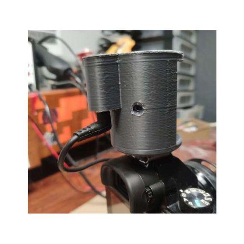 Lichtnase V1 Kamera Flaş Kızağı Aparatlı Stereo Lamba ve LED Aydınlatma 3D Baskı (Bu ürün Sadece Plastik parçadır - Almadan Önce Soru Sorabilirsiniz)