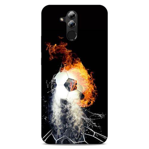 Lopard Huawei Mate 20 Lite Uyumlu Kılıf FireX (35) Fit Design Kılıf Futbol