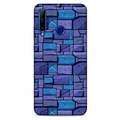 Huawei Honor 20 Lite Kılıf Baskılı Özel Seri Taşlı (11) Tam Koruma