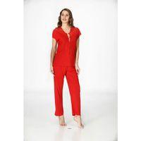 Kırmızı Penye Pijama Takımı - 1551