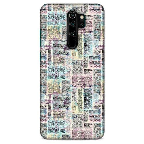 Xiaomi Redmi Note 8 Pro Kılıf Pastel Renkler (7) Telefon Kılıfı Pembe Mavi