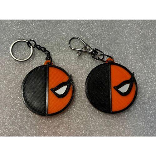 Deathstroke Anahtarlık 3D Baskı (Bu ürün Sadece Plastik parçadır - Almadan Önce Soru Sorabilirsiniz)