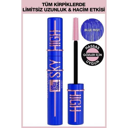 Maybelline New York Lash Sensational Sky High Blue Mist Maskara -Mavi