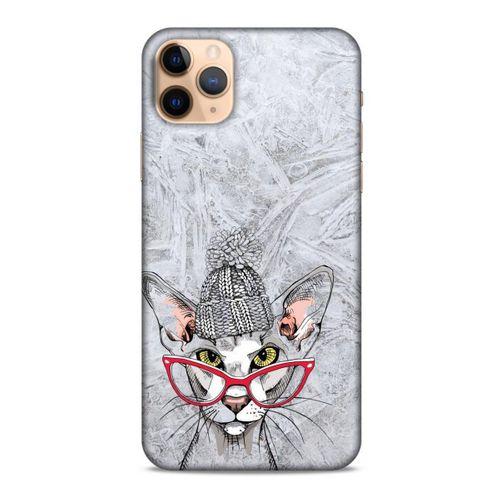 Animax Bereli Kedi Apple Iphone 11 Pro Kılıf Desenli Silikon