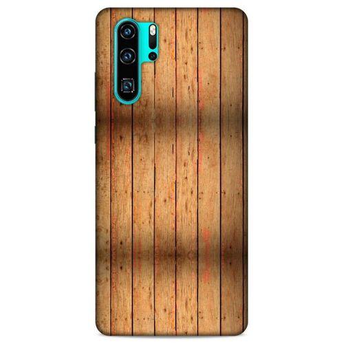 Lopard Huawei P30 Pro Uyumlu Kılıf Wood'X (11) Tam Koruma Baskılı