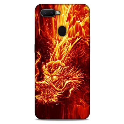 Oppo Ax7 Kılıf Dragons (12) Koruyucu Silikon Ateş Ejderhası