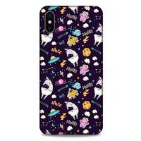 Apple iPhone XS Max Kılıf Spacex (47) Crystal Flex Kılıf