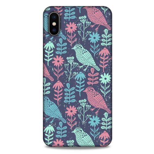 Animax Kanarya Çiçekleri Apple iPhone XS Max Kılıf Desenli Silikon