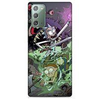 Samsung Galaxy Note 20 Uyumlu Kılıf Rick And Morty (25) Antişok Kapak Tricia Lange