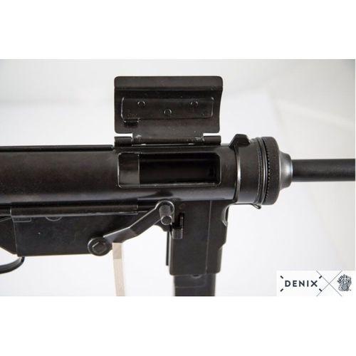 Denix Koleksiyon Grubu-M3 SUBMACHINE GUN CAL. .45 "GREASE GUN" USA 1942 (WWII)-JDNX1313