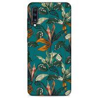 Samsung Galaxy A70s Uyumlu Kılıf Yeşil Delisi (16) Kalın Kılıf Tropikal orman yeşili