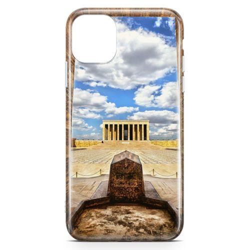 Apple iPhone 11 Pro Max Kılıf Anıtkabir Perspektif Arka Kapak Koruma Desenli Full Koruyucu