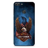 Huawei Psmart Uyumlu Kılıf Motorsiklet (2) Kabı Harley Davidson