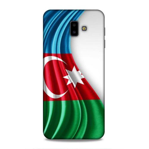 Samsung Galaxy J6 Plus Uyumlu Kılıf Azarbaijan (21) Koruyucu Kapak Bayrak