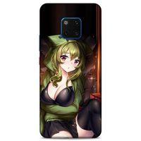 Lopard Huawei Mate 20 Pro Uyumlu Kılıf PiXel (34) Slim Armor Kılıf TNT Anime
