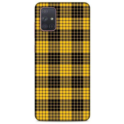Gömlek (50) Desenli Silikon Kapak Telefon Kabı Samsung Galaxy A71 Kılıf