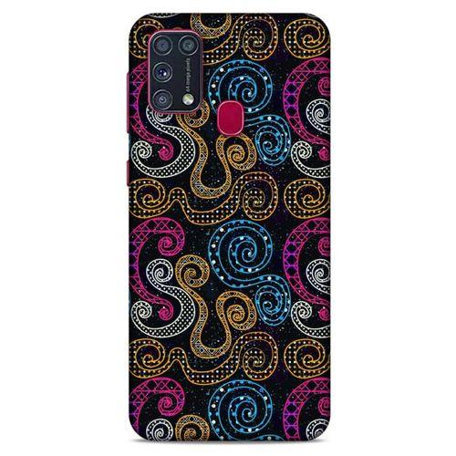 Geometrix 14 Samsung Galaxy M31 Kılıf Silikon Kapak