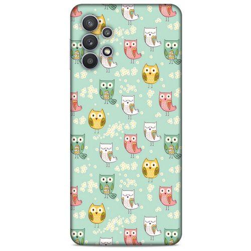 Lopard Samsung Galaxy A32 Uyumlu Kılıf Baykuşlar (26) Tpu Silikon Kılıf