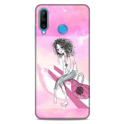 Sokak Modası 85 Huawei P30 Lite Kılıf Desenli Silikon