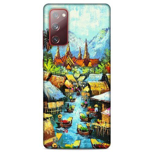 Cityx (19) Samsung Galaxy S20 Fe Kılıf Silikon Kapak Desenli