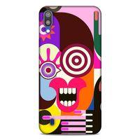 Lopard Samsung Galaxy M10 Uyumlu Kılıf Soyut Sanat (10) Desenli Full Koruma Kılıfı