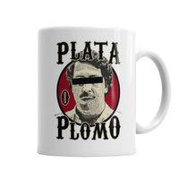 Narcos Plata O Plomo Escabar Kupa Bardak Porselen