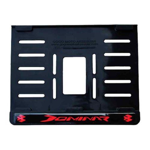 BAJAJ Bajaj Dominar Uyumlu 4 Plastik (15X24 Cm) Kırılmaz Plakalık