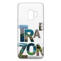 Samsung Galaxy S9 Kılıf Trabzon Gezi Arka Kapak Koruma Desenli Full Koruyucu