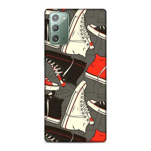 Samsung Galaxy Note 20 Kılıf Spor Ayakkabilar Arka Kapak Silikon Koruma Full Koruyucu