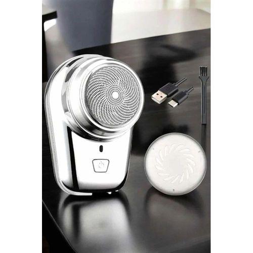 Seyahat Tipi Tıraş Makinesi Taşınabilir Kablosuz Mini Paslanmaz Çelik