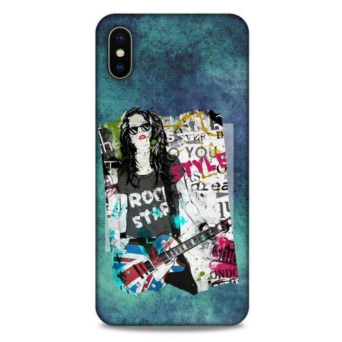 Sokak Modası 42 Apple iPhone XS Max Kılıf Desenli Silikon