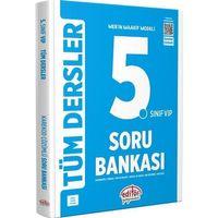 5. Sınıf VİP Tüm Dersler Soru Bankası Editör Yayınları