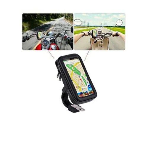 Su Geçirmez Motosiklet Scooter Telefon Standı Dokunmatik Ekranlı Bisiklet Tutucu