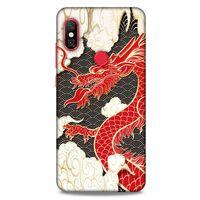 Xiaomi Redmi Note 6 Pro Kılıf Japonya (6) Silikon Kılıf Ejderha