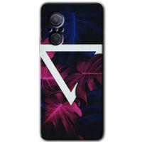 Huawei Nova 9 SE Kılıf HD Desen Baskılı Arka Kapak - Mekanik Yaprak + Kırılmaz Cam