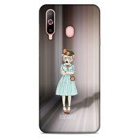 Samsung Galaxy A60 Kılıf FunnyMaX (34) Slim Armor Kılıf Kahverengi