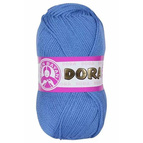 1 Adet Dora El Örgü İpi Yünü 100 gr 015 Mavi - mudanis