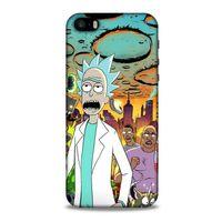 Apple Iphone 5S Uyumlu Kılıf Rick And Morty (42) Rugged Armor Kılıf Story Train Morty