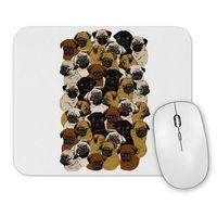 Pug Yoga Köpek Mouse Pad