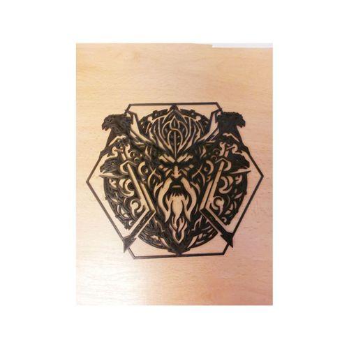 - Odin Duvar Dekorasyonu (Bu ürün Sadece Plastik parçadır - Almadan Önce Soru Sorabilirsiniz)