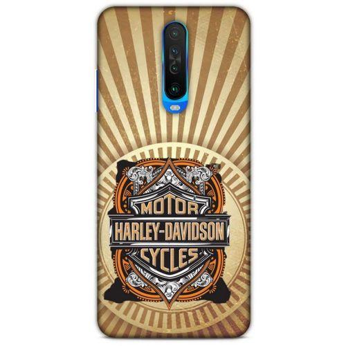 Xiaomi Redmi K30 Uyumlu Kılıf Motorsiklet (5) Koruma Kabı Harley Davidson