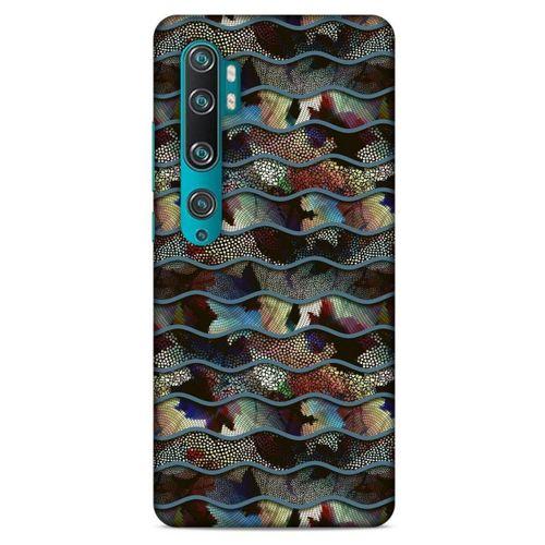 Xiaomi Mi Note 10 Kılıf Baskılı Özel Seri Taşlı (34) Slim Armor Kılıf