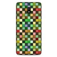 Xiaomi Redmi 8A Kılıf Patchwork (50) Shockproof Kılıf Karışık Renkli