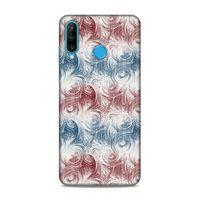 Huawei P30 Lite Uyumlu Kılıf Romans (22) Tam Koruma Kılıfı Suluboya