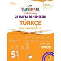 5. Sınıf Türkçe Classmate 36 Hafta Denemeleri Okyanus Yayınları