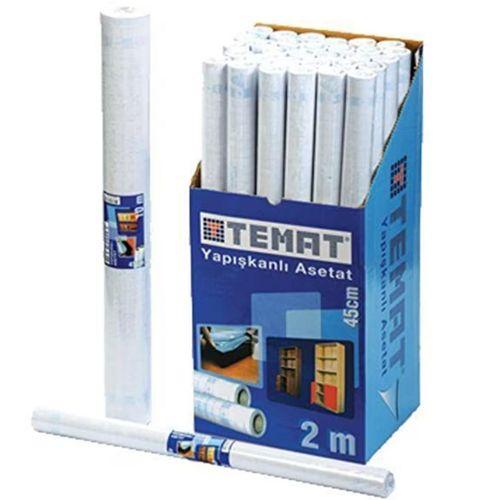 Yapışkanlı Asetat Şeffaf 45X2metre - 1 adet