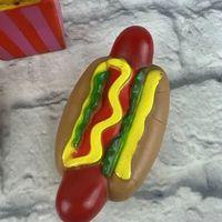Hot Dog Sesli Köpek Oyuncağı