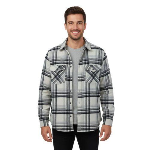 Erkek Kışlık Çift Cep Kapaklı Oduncu Gömlek BGL-ST04869